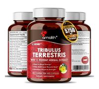 Tribulus Terrestris Estratto Integratore Muscolare con 11 Erbe 5750mg 90 Capsule
