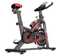 Tributo 3.0 cyclette | bicicletta interna | bici indoor silenziose con resistenza regolabile per casa nera