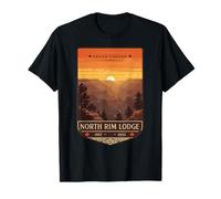 Tributo al Grand Canyon North Rim Lodge 1937-2025 Maglietta