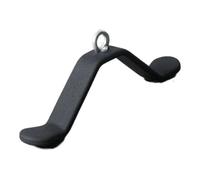 Tricep Barbell, Strength Attachment, Fitness Training Tool, Strong Duty Steel Build, Standard Fit, Ideal for Home, Gym, Outdoor Workout Use, 2kg Weight, Black Color, 1 Piece