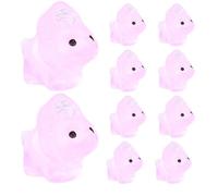 Triceratopi fosforescenti, triceratopi luminosi, 10 x decorazioni per sculture di dinosauri in resina, statuette di piccoli dinosauri che brillano nella notte, per, sacchetto di regali per feste