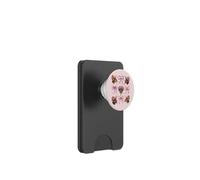 Triceratopo Dinosauro Ragazza Coquette Bow Rosa Mamma PopSockets PopWallet per MagSafe