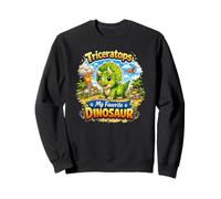 Triceratopo Il Mio Dinosauro Preferito Felpa