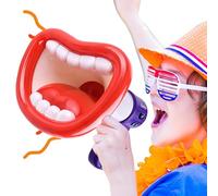 Trichterlautsprecher - CooMini-Megaphon-Spielzeug mit Aufnahme- und Wiedergabefunktion | Tragbarer Sprachverstärker für Kinder, Mikrofonspielzeug für Kleinkinder, lustiges Sound-Gadget für Spiel,