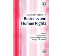 Tricia D. Olsen A Research Agenda for Business and Human Righ (Copertina rigida)
