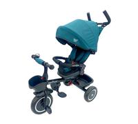 Triciclo 4-in-1 GioJoy Moove-1 Verde Blu - Comfort, Sicurezza e Divertimento per i Primi Passi
