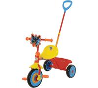 Triciclo a Pedali con Manico di Controllo Coniglio Bing Bambini 1-3 Anni 25 Kg
