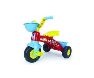 Triciclo a Pedali per Bambini in Plastica con Licenza Disney Mickey Mouse