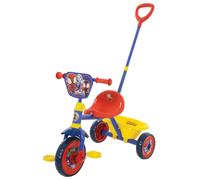 Triciclo a Pedali Primi Passi per Bambini con Maniglione Genitoriale Rimovibile