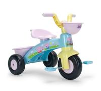 Triciclo Bebe 1 Anno 2 Anni 3 Anni Trico MAX Peppa Pig - Triciclo per Bambini e Ragazze - Triciclo Leggero con Pedali + Cestino Anteriore e Posteriore Portaoggetti - INJUSA