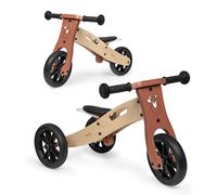 TRICICLO BICICLETTA SENZA PEDALI EVOLUTIVO IN LEGNO PER BAMBINI FIRST RIDE ECO V