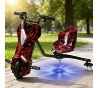 Triciclo Da Drift Girevole A 360°, Triciclo Elettrico Da Drift A 3 Ruote Per Bambini, 3 Livelli Di Velocità, Tricicli Per Bambini Adatti A Bambini Dagli 8 Anni In Su(E,6.5IN)