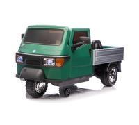 Triciclo Elettrico Piaggio Ape Car Per Bambini -Verde