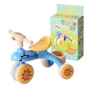 Triciclo Giocattolo - Veicolo Giocattolo Del Cartone Animato Da Assemblare, Inerzia Creativa Push And Go | Auto A Attrito Per Bambini, Per Ragazzi E Ragazze, Sviluppo Di Motricità Sine, Cl