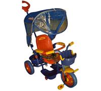 Triciclo in Metallo per Bambini 9-36 Mesi con Pedali Stabili