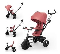 Triciclo Kinderkraft Aston 2 Plus Evolutivo Pink 9 mesi-5 anni