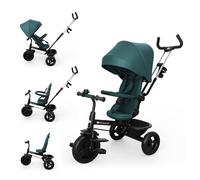 Triciclo Kinderkraft Aston 2 Plus Evolutivo Green 9 mesi-5 anni
