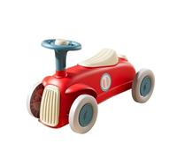 triciclo Macchinina giocattolo da cavalcare for bambini con volante e set di giocattoli scorrevoli con clacson for giochi al coperto e all'aperto balance bike(Rot)