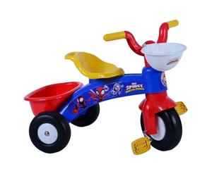 TRICICLO PRIMIPASSI SPIDEY MARVEL CON PORTAGIOCHI 1-3 ANNI - 37228