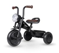 Tricilo Classico per bambini QPLAY Triduro a Motocicletta, Sella Regolabile, 12-48 Mesi, maniglie antiscivolo, stabile ed elegante, portata 25 kg