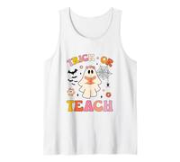 Trick or Teach Groovy, Insegnante di Fantasmi Floreali retrò per Halloween Canotta