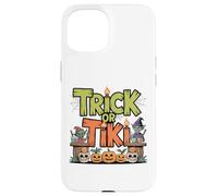 Trick Or Tiki - Gnomo Tiki per Halloween Custodia per iPhone 15
