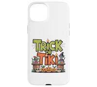 Trick Or Tiki - Gnomo Tiki per Halloween Custodia per iPhone 15 Plus
