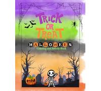 Trick or Treat Halloween Children's Coloring and Activity Book