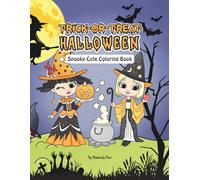 Trick or Treat Halloween: Spooky Cute Coloring book for Kids