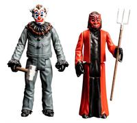 Trick Or Treat Studios Eli Roth's Haunt Haunted House 3.75" Devil & Clown Action