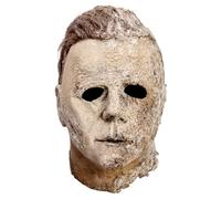 Trick Or Treat Studios Halloween Ends - Maschera Michael Myers - Maschera integrale in lattice - Travestimento horror per Halloween, carnevale e feste a tema