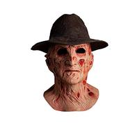 Trick Or Treat Studios L'incubo di Freddy - Maschera in lattice Deluxe con cappello Freddy Krueger