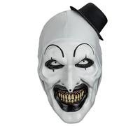 Trick Or Treat Studios Terrifier 2 Art The Clown Deluxe - Maschera per iniezione, multicolore