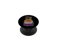 Trick Or Treat Yourself Gatto Nero Halloween Dolcetti PopSockets PopGrip Adesivo