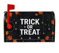 Trick or Treats - Coperture magnetiche per cassetta postale, motivo zucche di ragno e zucche, per Halloween, decorazione per prato, 53 x 65,5 cm