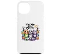 Trickin' With My Creeps Carino Halloween Monster Squad Custodia per iPhone 13