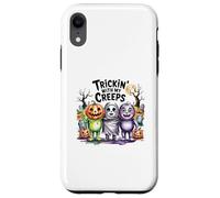 Trickin' With My Creeps Carino Halloween Monster Squad Custodia per iPhone XR