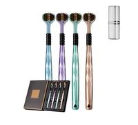 Triclean Pro Advanced Toothbrush, Tri-Head Multi-Angle Cleaning, 360° Clean Triclean Pro, 3 Sided Toothbrush Extra Soft Brushes (with Cup,Rhombic)
