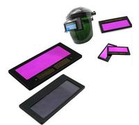 Triclicks Solar Power Auto Darkening Welding Helmet Lens Mask Shield Automation Filter Nero for Electric Welding Goggles Mask Helmet