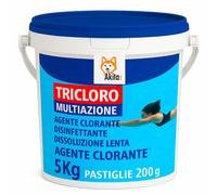 Tricloro 90% 5 kg - Pastiglie Cloro Lento da 200gr
