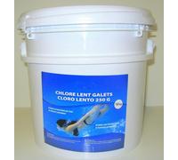 Tricloro Cloro Lento Pastiglie 250 Gr Lenta Dissol 90% Kg 10 Chimico Piscina