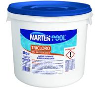 Tricloro per Piscina Pastiglie 200 gr Secchio 5 kg a Lenta Dissoluzione