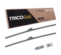 TRICO Gold 28" + 28" Premium Automotive Replacement Windshield Wiper Blades (Set of 2), Passenger and Driver Side All-Weather Beam Wiper Blades for Select Vehicle Models