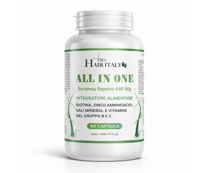 TRICO HAIR ITALY ALL IN ONE Integratore antiDHT Multivitaminico con Se