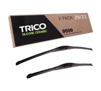 TRICO Silicone Ceramic Automotive Replacement Windshield Wiper Blade, Ceramic Coated Silicone Super Premium All Weather includes 28 inch & 21 inch Beam blades for Select Mercedes-Benz Models (90-2821)