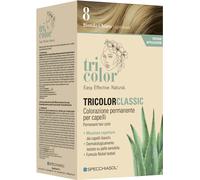 tricolor CLASSIC 8 BIONDO CHIARO 2 TUBI 50 ML + 2 SHAKER 50 ML + 4 BUSTINE 8 ML