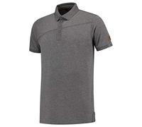 Tricorp 204002 - Polo da uomo con cuciture trasversali, 95% cotone, 5% elastan, 210 g/m², mélange di pietra, taglia 3XL