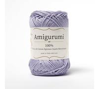 Tricot Cafè Amigurumi - Gomitolo di Filato in Puro Cotone, Made in Italy - Ideale per Uncinetto e Ferri 3-4 per Bambole, Borse e Abbigliamento Leggero - Gomitoli 50gr (136m)(Lilla 134, 1 Pezzo)