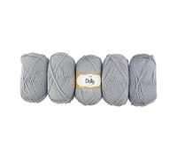 Tricot Cafè - Dolly Nuovo - Filato Pura Lana Merinos - Gomitolo per Ferri e Macchine da maglieria - Adatto per le mezze stagioni - Morbido e Soffice - Made in Italy - 5 pz/Perla 16