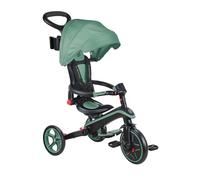 Tricycle Globber Explorer 4 en 1 Evolutif et Pliable Vert Olive
